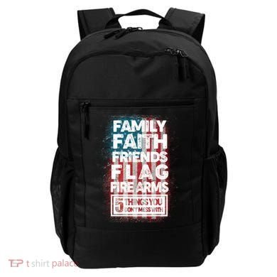 Don't Mess With Us Tough American Backpack