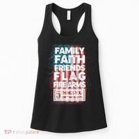 Don't Mess With Us Tough American Women's Tank Top thumb 0