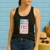 Don't Mess With Us Tough American Women's Tank Top thumb 2