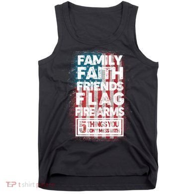Don't Mess With Us Tough American Tank Top