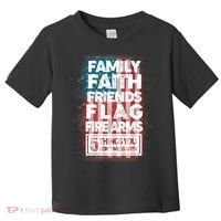 Don't Mess With Us Tough American Toddler T-Shirt thumb 0