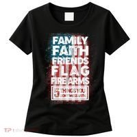 Don't Mess With Us Tough American Women's T-Shirt thumb 0
