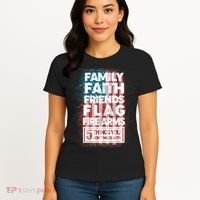 Don't Mess With Us Tough American Women's T-Shirt thumb 4