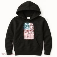 Don't Mess With Us Tough American Kids Hoodie thumb 0