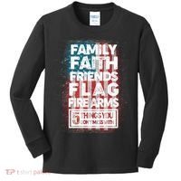 Don't Mess With Us Tough American Kids Long Sleeve Shirt thumb 0