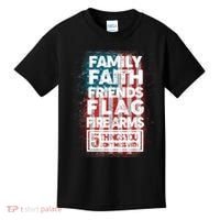 Don't Mess With Us Tough American Kids T-Shirt thumb 0