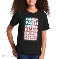 Don't Mess With Us Tough American Kids T-Shirt thumb 2