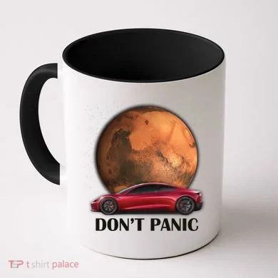 Don't Panic Coffee Mug