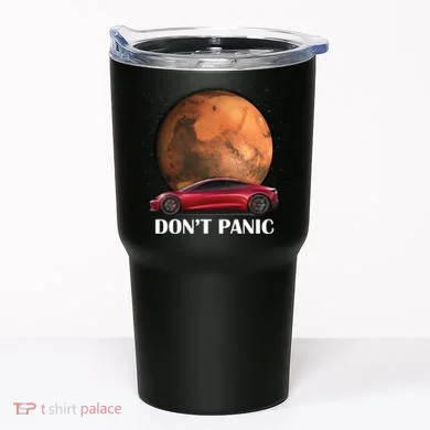 Don't Panic Tumbler