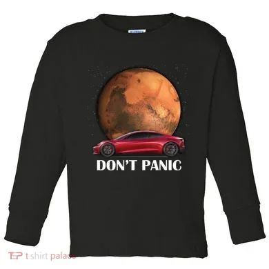 Don't Panic Toddler Long Sleeve