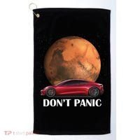 Don't Panic Golf Towel thumb 0