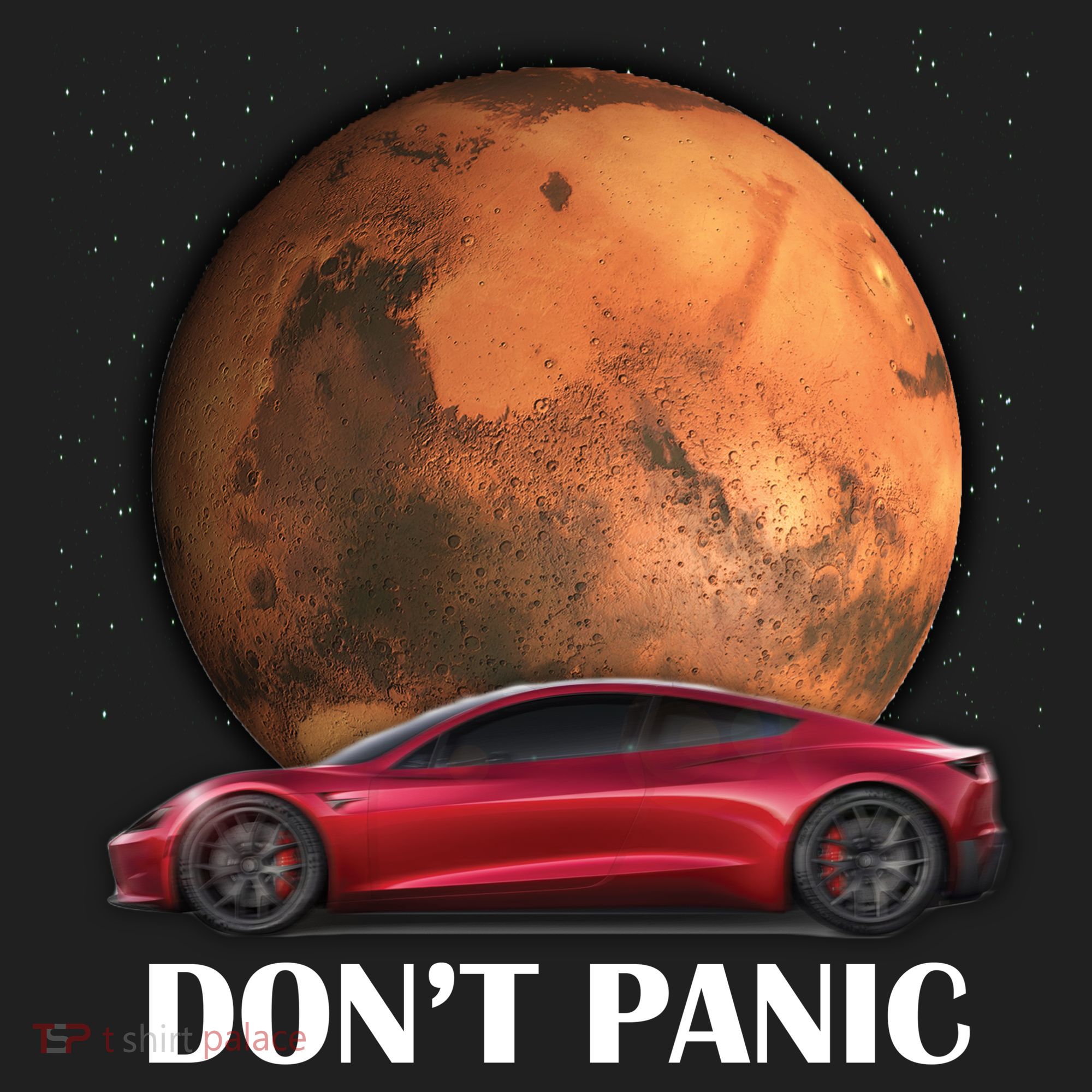 Don't Panic Golf Towel