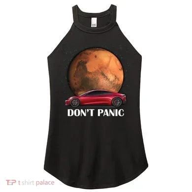 Don't Panic Women's Perfect Tri Rocker Tank