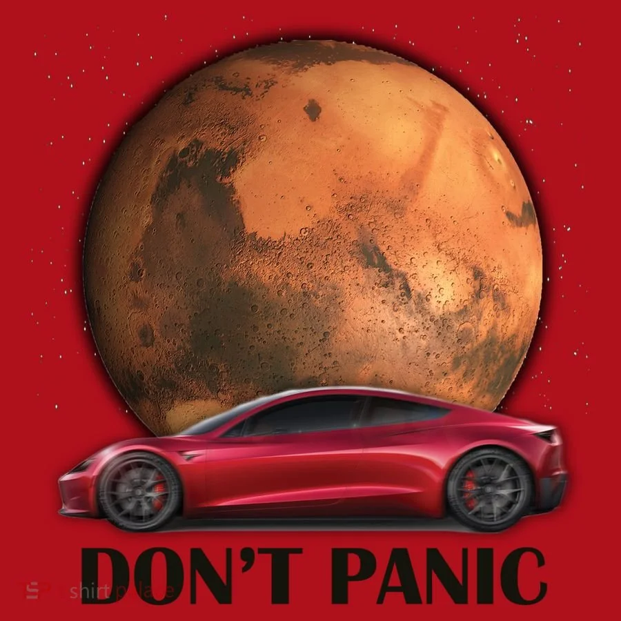 Don't Panic Christmas Stocking