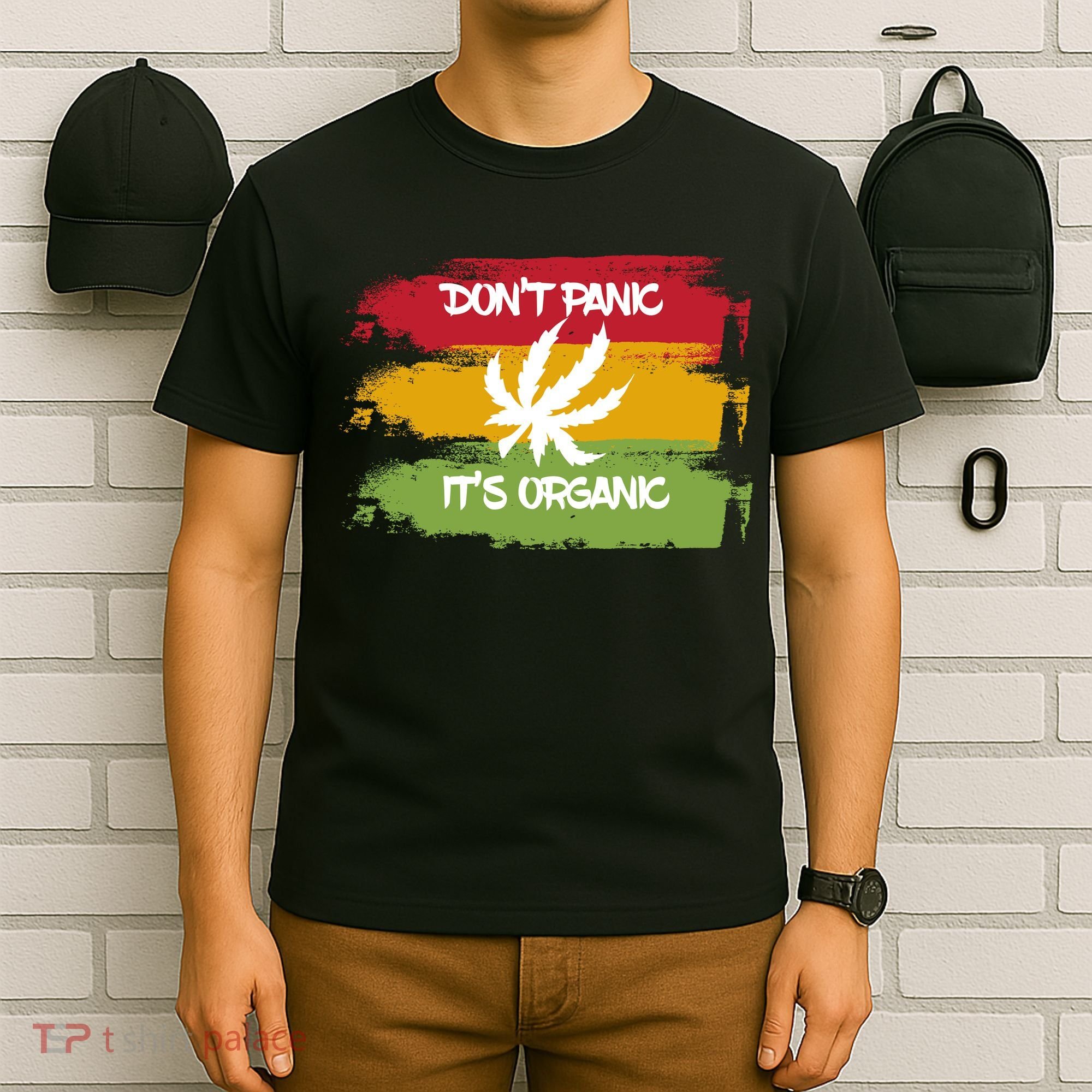 Don't Panic It's Organic Weed T-Shirt