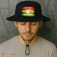 Don't Panic It's Organic Weed Bucket Hat thumb 2