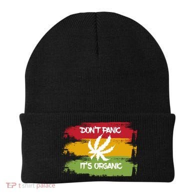 Don't Panic It's Organic Weed Beanie