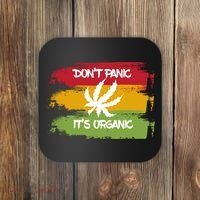Don't Panic It's Organic Weed Coaster thumb 0