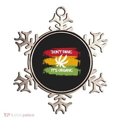 Don't Panic It's Organic Weed Ornament