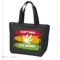 Don't Panic It's Organic Weed Tote Bag thumb 3