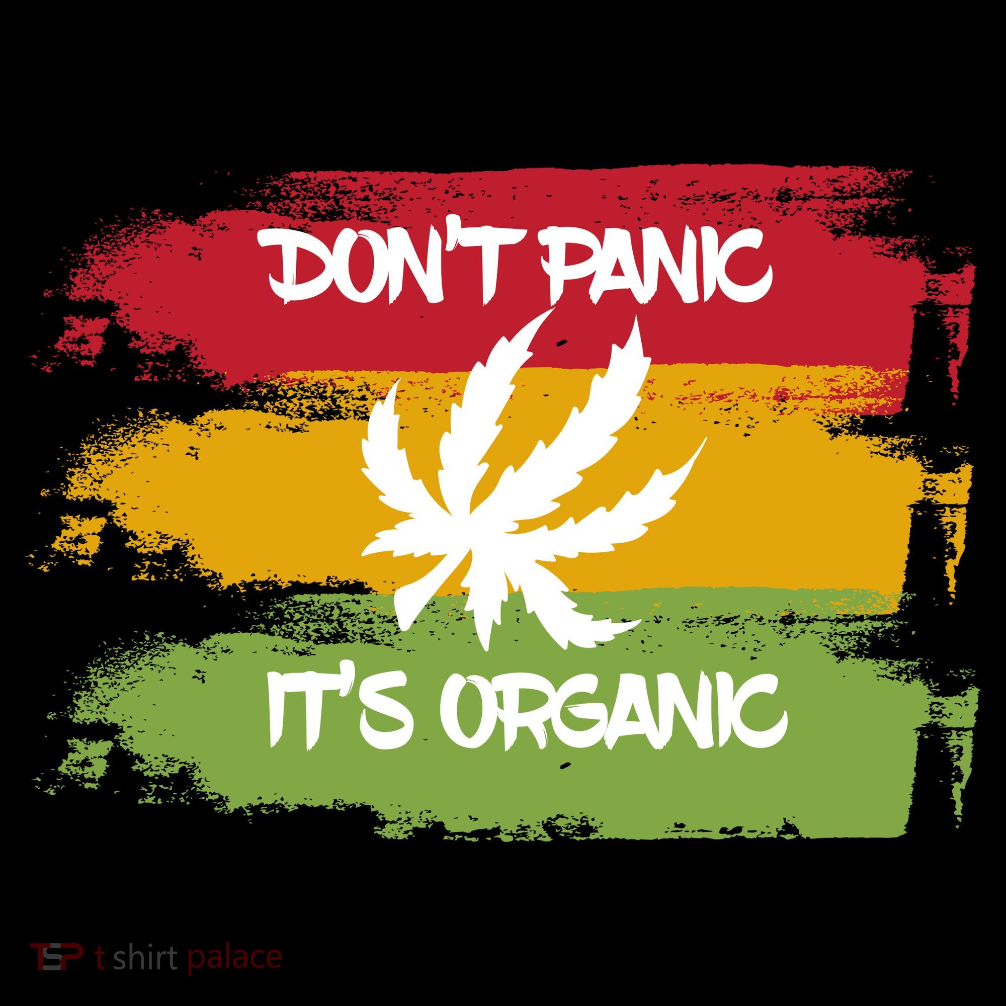 Don't Panic It's Organic Weed Tote Bag