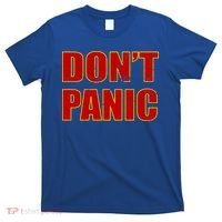 Don't Panic Vintage Distressed Panicking T-Shirt thumb 0