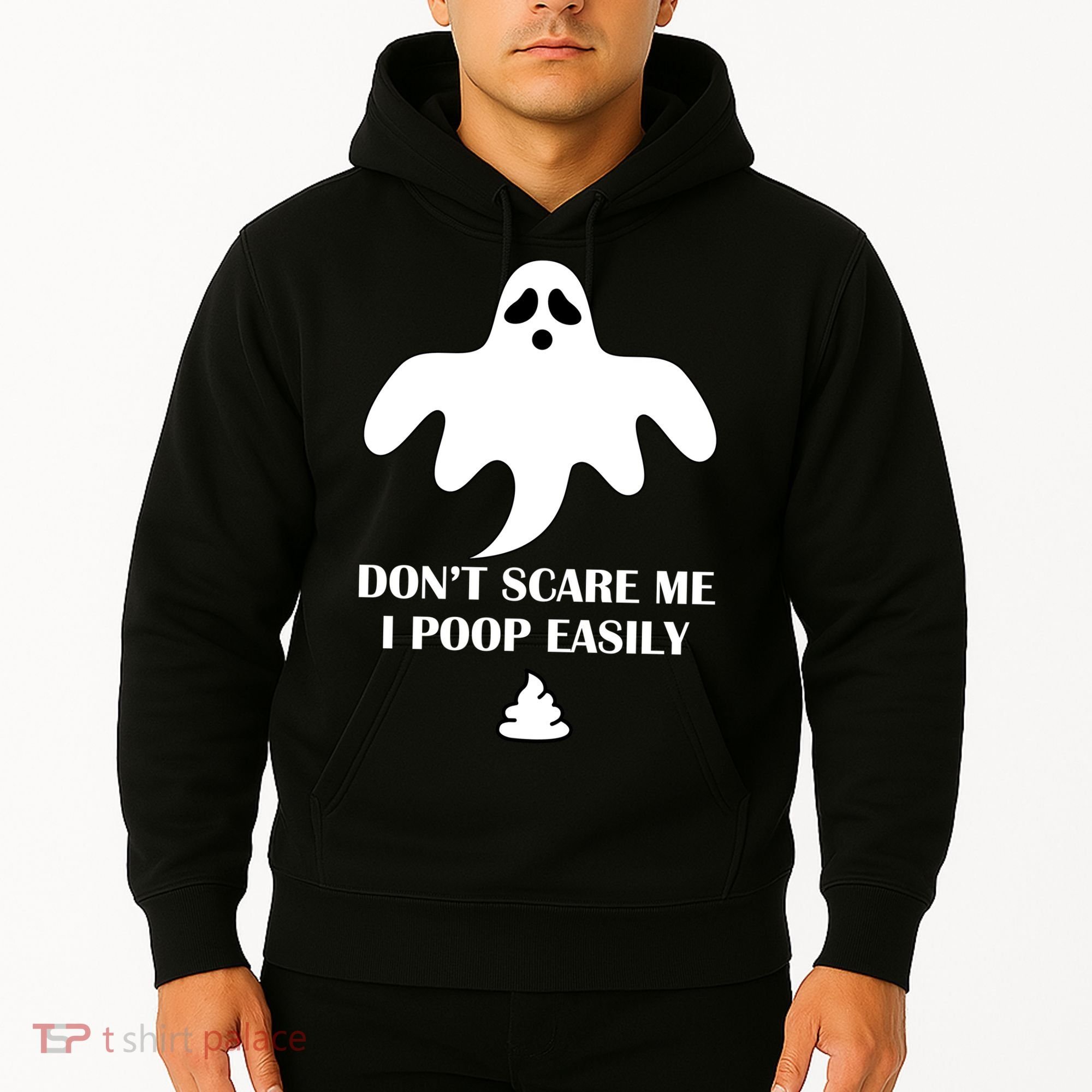 Don't Scare Me I Poop Easily Hoodie