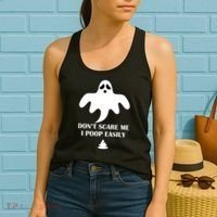 Don't Scare Me I Poop Easily Women's Tank Top thumb 2