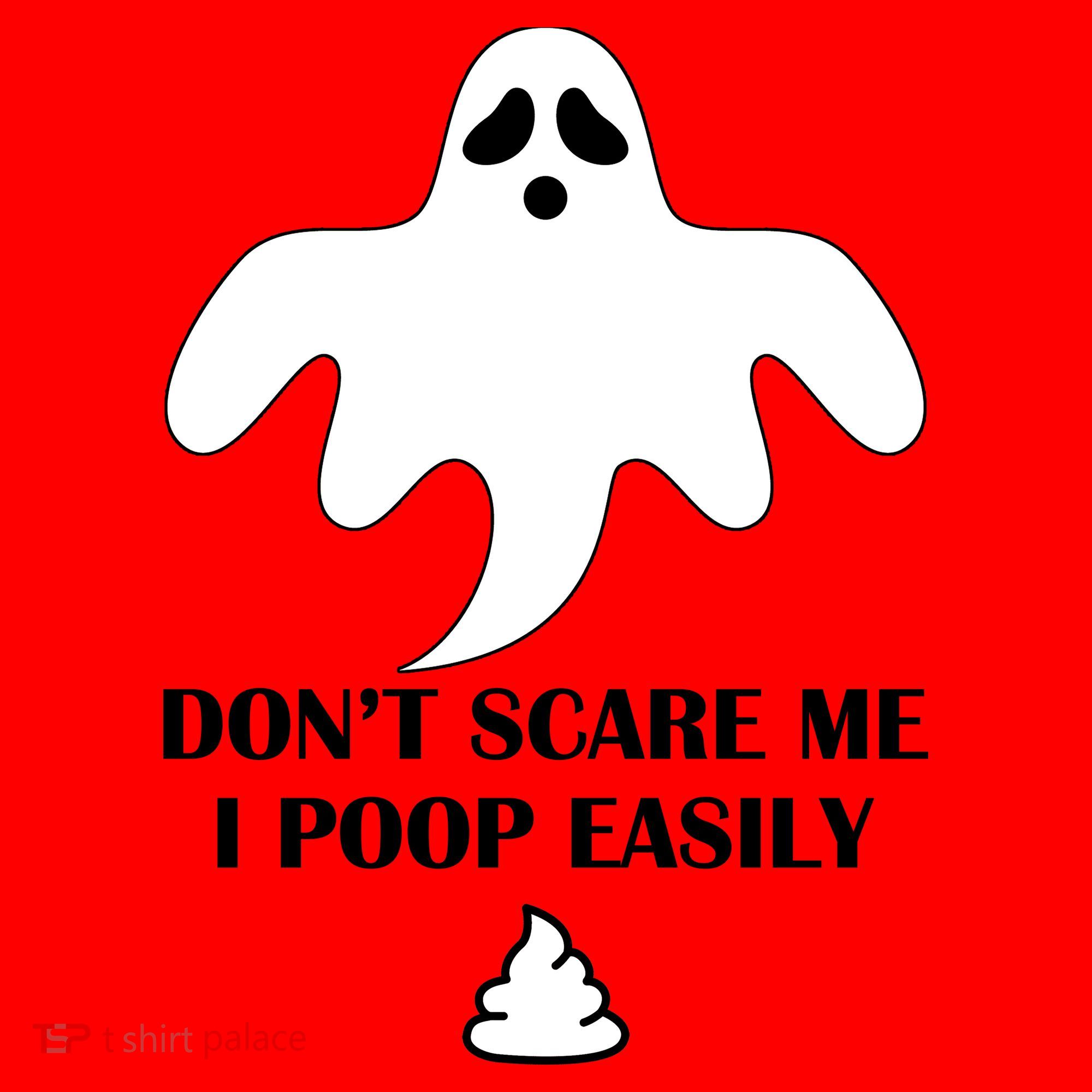 Don't Scare Me I Poop Easily Santa Hat