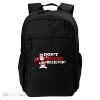 Don't Stop Believin Santa Backpack thumb 0