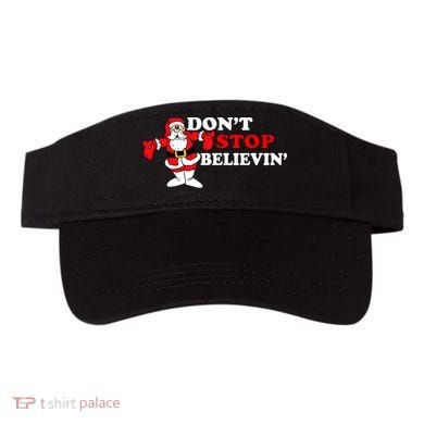 Don't Stop Believin Santa Visor