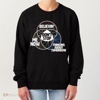 Don't Stop Believing Diagram Chart Women's Sweatshirt thumb 0