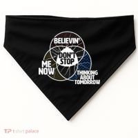 Don't Stop Believing Diagram Chart USA-Made Doggie Bandana thumb 0