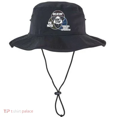 Don't Stop Believing Diagram Chart Bucket Hat
