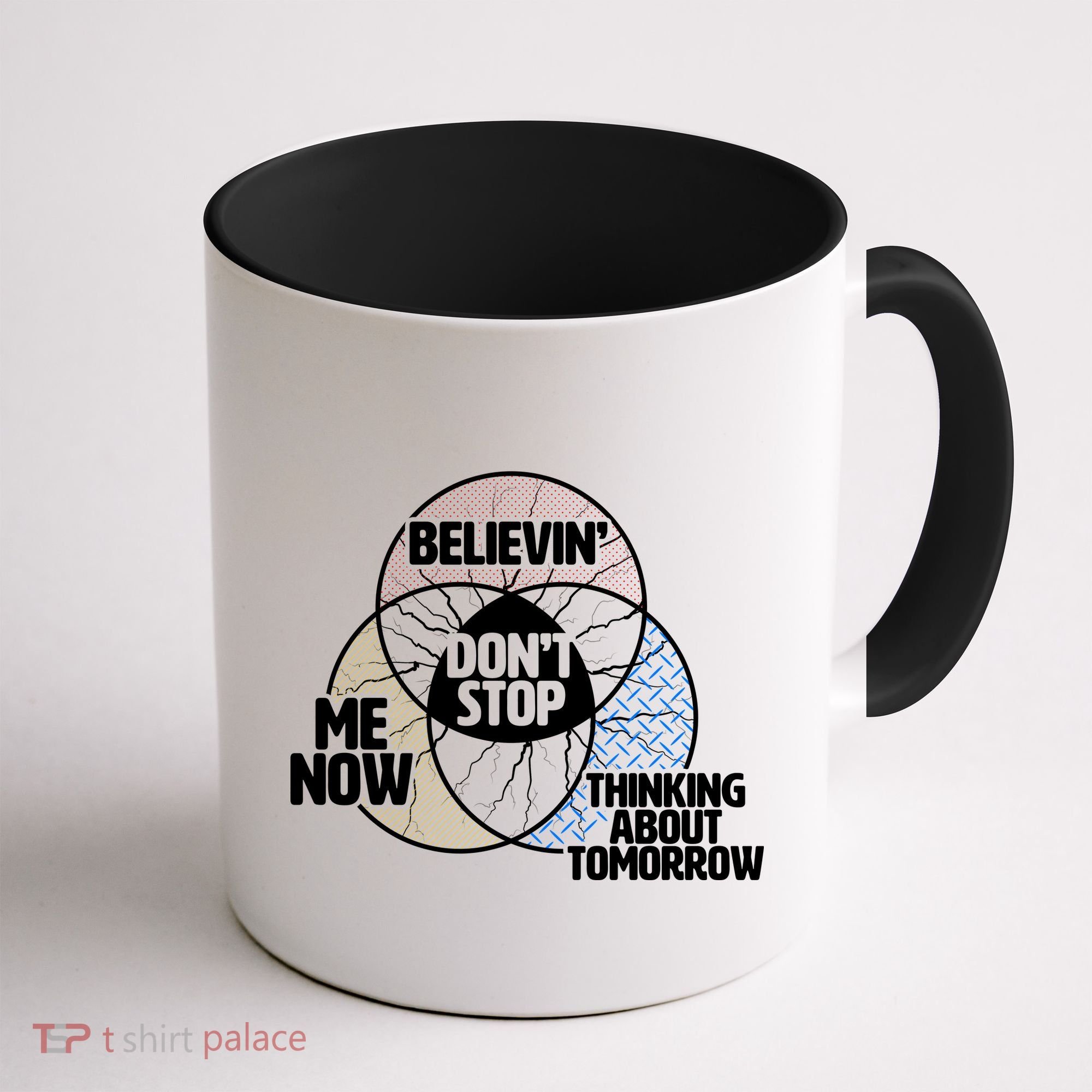 Don't Stop Believing Diagram Chart Coffee Mug