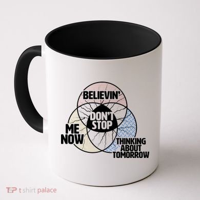 Don't Stop Believing Diagram Chart Coffee Mug