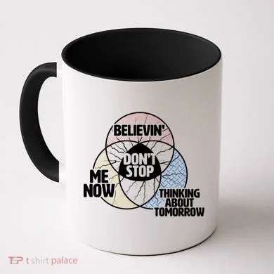 Don't Stop Believing Diagram Chart Coffee Mug