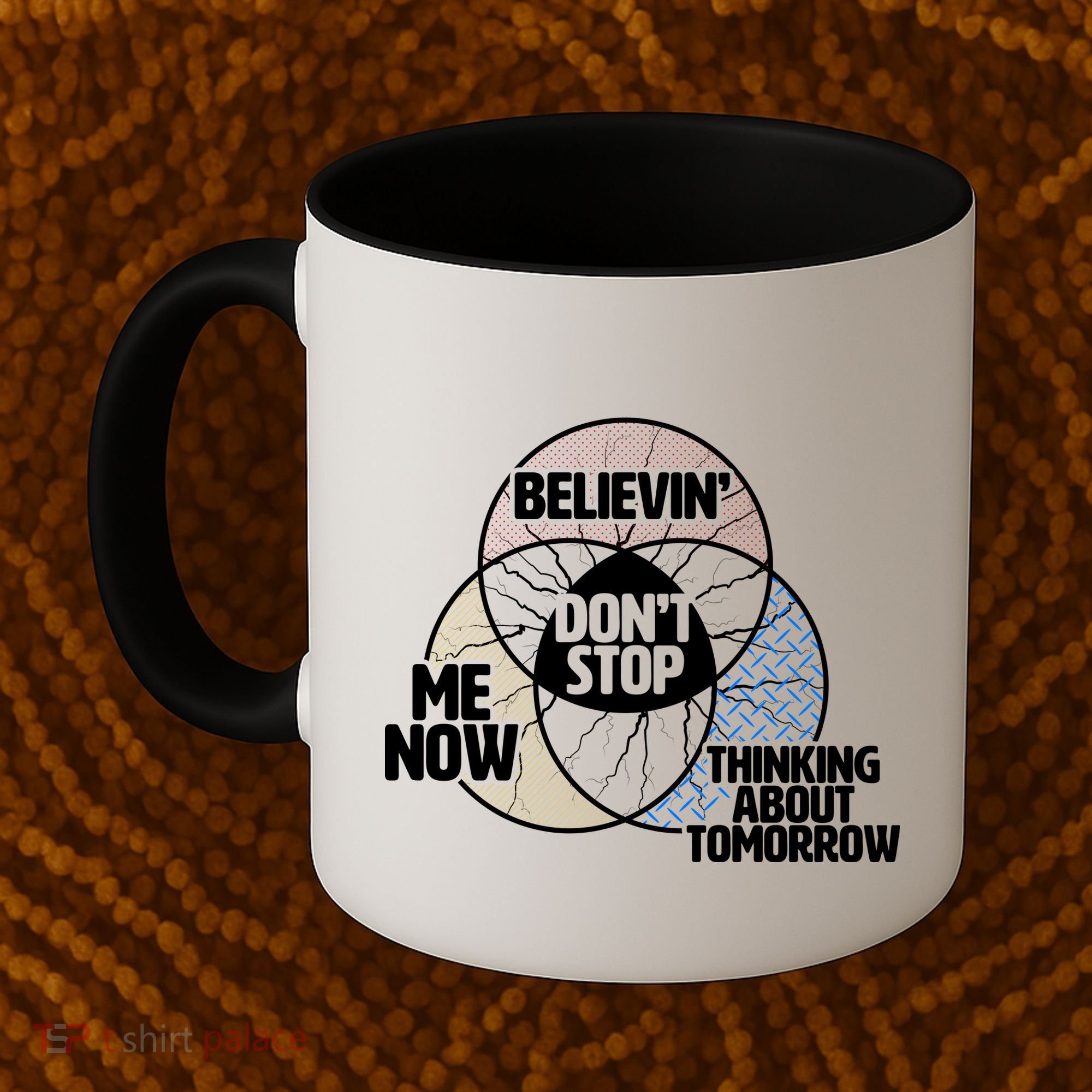 Don't Stop Believing Diagram Chart Coffee Mug