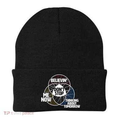 Don't Stop Believing Diagram Chart Beanie