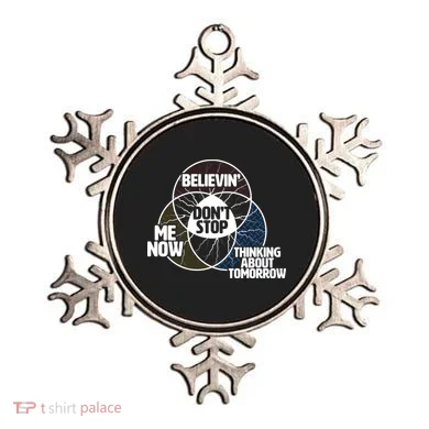 Don't Stop Believing Diagram Chart Ornament