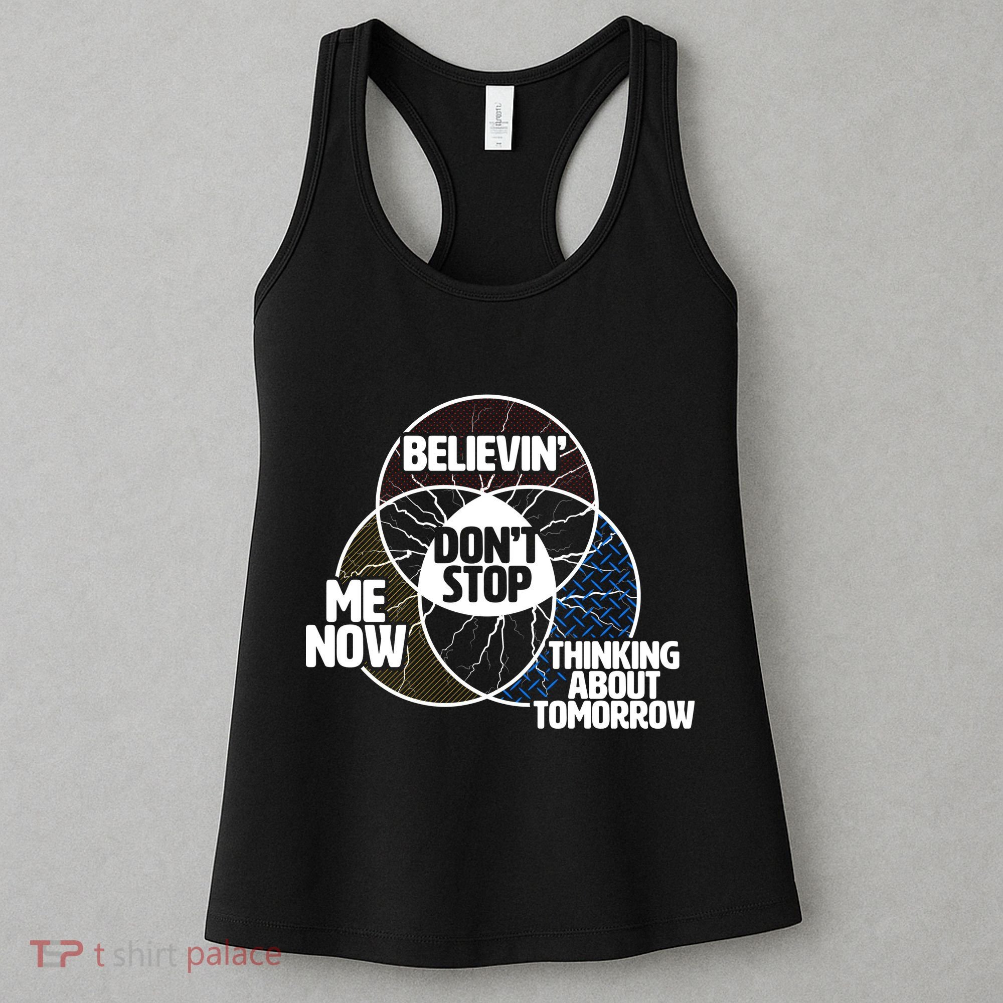 Don't Stop Believing Diagram Chart Women's Tank Top