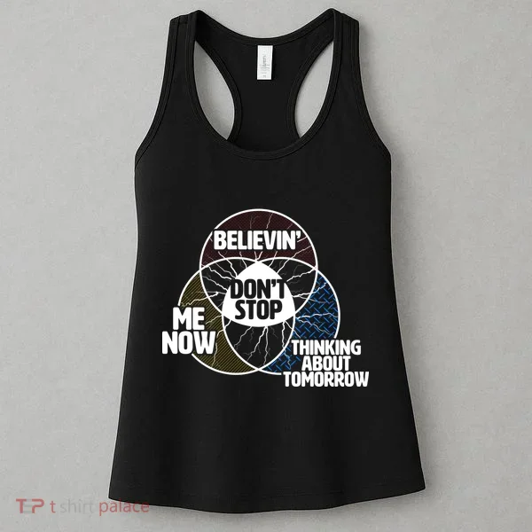 Don't Stop Believing Diagram Chart Women's Tank Top