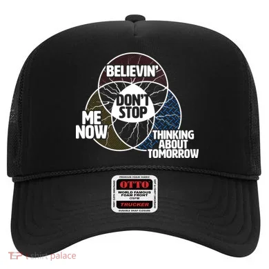 Don't Stop Believing Diagram Chart Hat