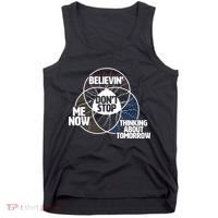 Don't Stop Believing Diagram Chart Tank Top thumb 0
