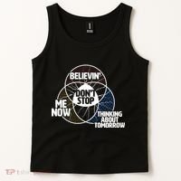 Don't Stop Believing Diagram Chart Tank Top thumb 2