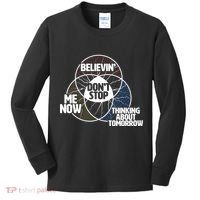 Don't Stop Believing Diagram Chart Kids Long Sleeve Shirt thumb 0