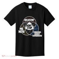 Don't Stop Believing Diagram Chart Kids T-Shirt thumb 0