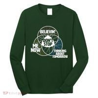 Don't Stop Believing Diagram Chart Long Sleeve Shirt thumb 0