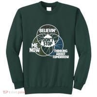Don't Stop Believing Diagram Chart Sweatshirt thumb 0