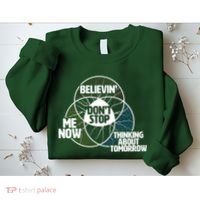 Don't Stop Believing Diagram Chart Sweatshirt thumb 2